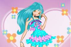 Winx Одевалка с Сердцем - Winx Dress up